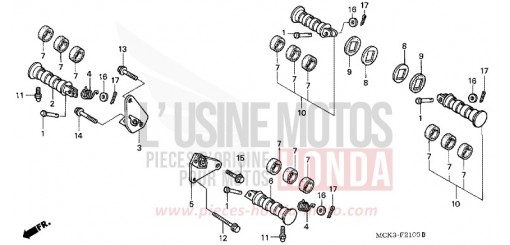 MARCHE VT1100C22 de 2002